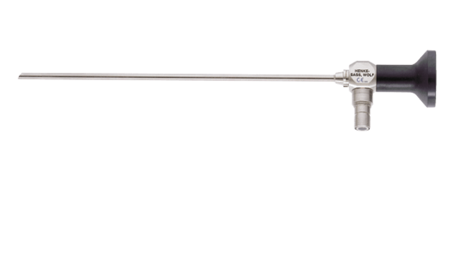 Arthroscope 4mm Henke Sass Wolf Picture of an arthroscope 4mm by Henke Sass Wolf in the field arthroscopy of medical endoscopy products.