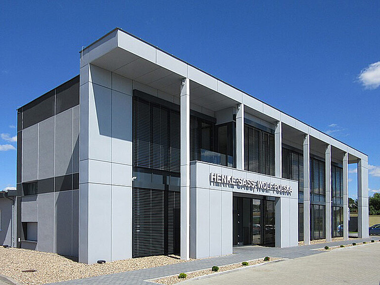 Picture of the building of HSW Polska in Nowy Tomysl.