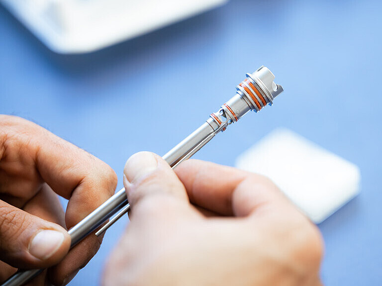 OEM private label Picture of an medical endoscope for OEM private label.
