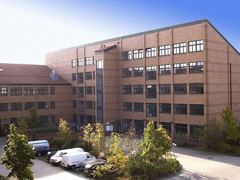 Bild vom Gebäude der XION GmbH in Berlin.