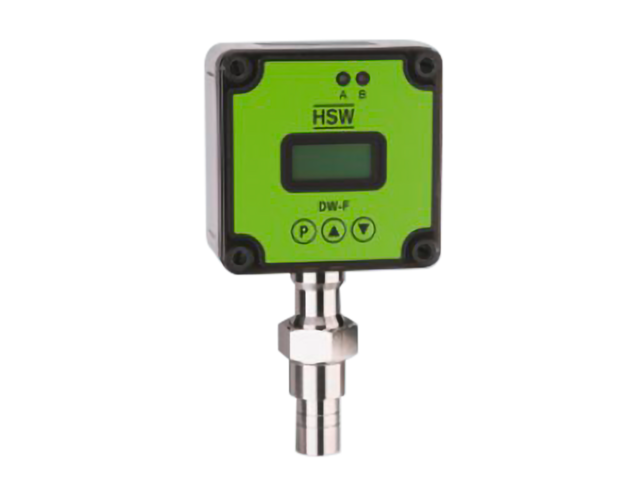 DW-F flowtransmitter Henke Sass Wolf Picture of a flowtransmitter DW-F by Henke Sass Wolf in the field flow measuring technology of industry products.