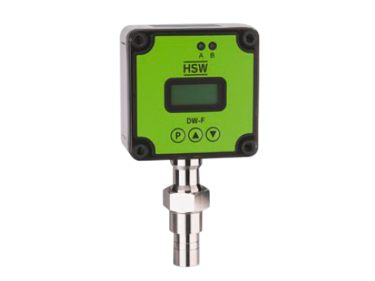 DW-F flowtransmitter Henke Sass Wolf Picture of a flowtransmitter DW-F by Henke Sass Wolf in the field flow measuring technology of industry products.