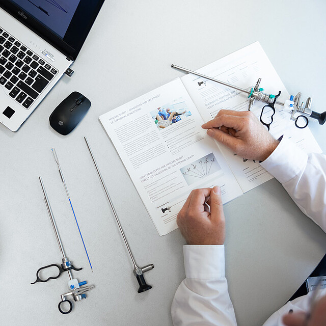 OEM private design OEM private design by medical endoscopy expert Henke Sass Wolf.