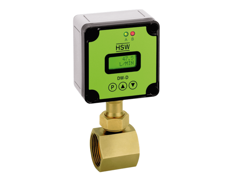 DW-D flowtransmitter Henke Sass Wolf Picture of a flowtransmitter DW-D by Henke Sass Wolf in the field flow measuring technology of industry products.